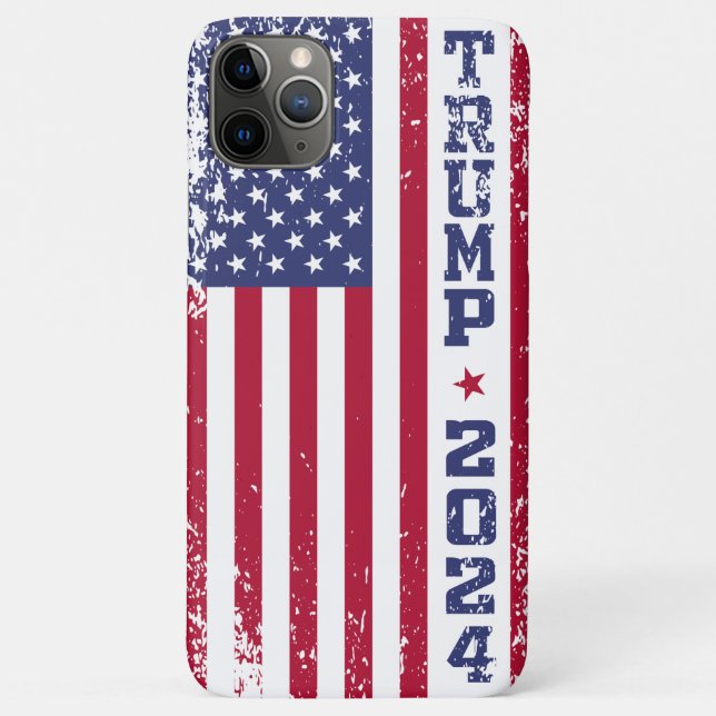 Donald Trump 2024 Distressed Case-Mate iPhone Case (Back)