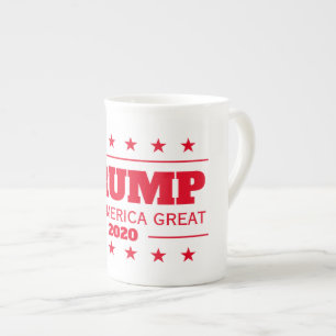 Donald Trump 2024 election Keep America Great Bone China Mug