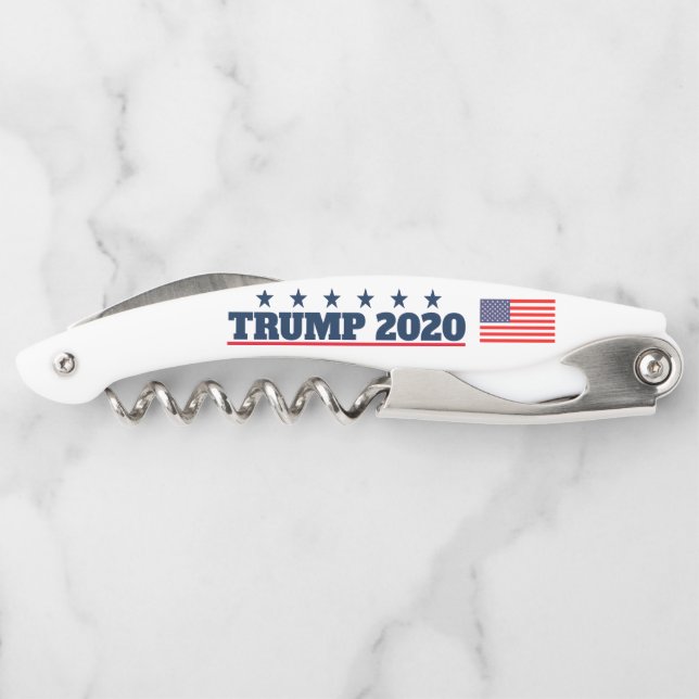Donald Trump 2024 election Keep America Great Corkscrew (Back)