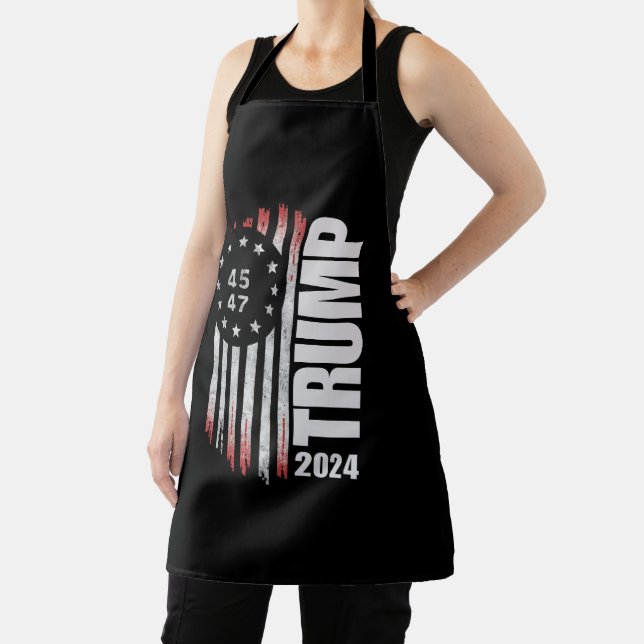 Donald Trump 2024 Election Vote 45 47 American  Apron (Insitu)