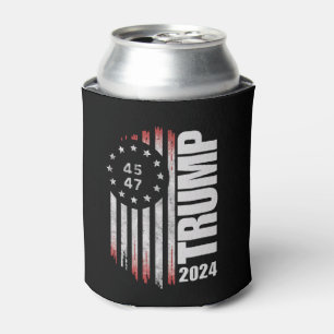 Donald Trump 2024 Election Vote 45 47 American  Can Cooler