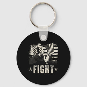 Donald Trump 2024 Fight Fight Fight Donald Trump F Key Ring