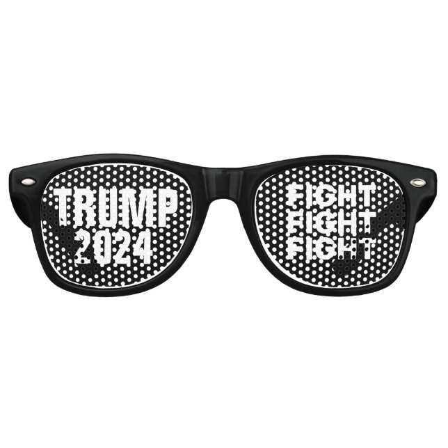 DONALD TRUMP 2024 FIGHT! SUNGLASSES (Front)