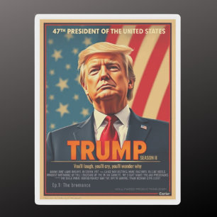 Donald Trump 2024 ironic fun series cover 