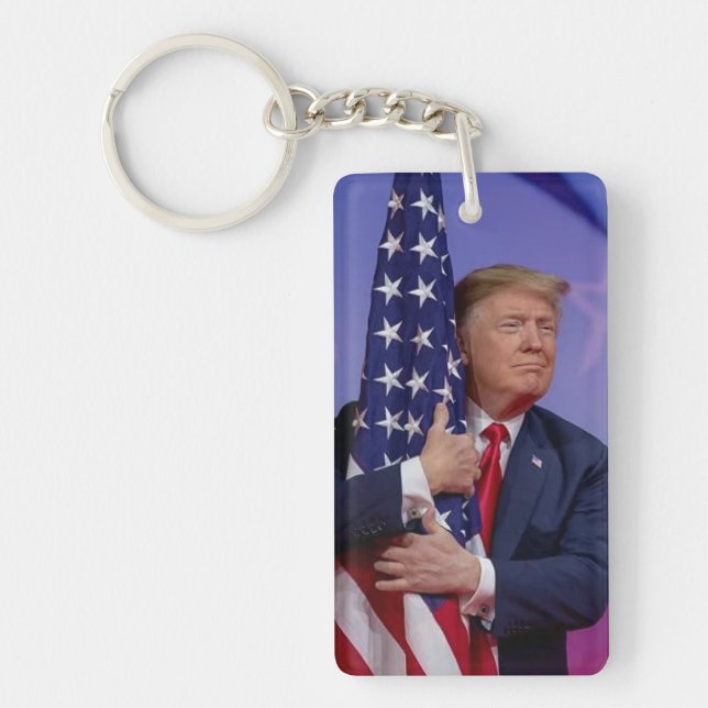 Donald Trump 2024  Key Ring (Front)