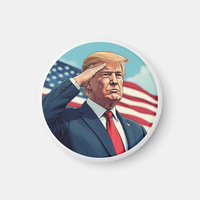 Donald Trump 2024 Magnet (Front)