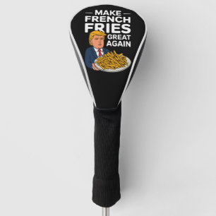 Donald Trump 2024 Make French Fry Great Again Golf Head Cover
