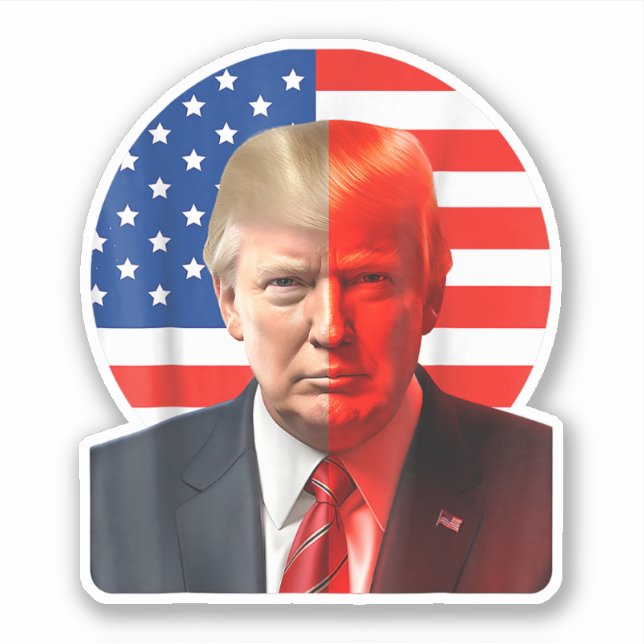 Donald Trump 2024 President Legend American Flag (Front)