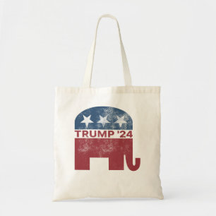 Donald Trump 2024 Pro Trump Republican Elephant Vi Tote Bag