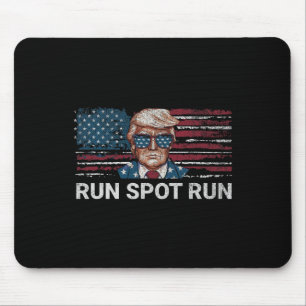 Donald Trump 2024 Run Spot Run Funny Republican Pa Mouse Mat