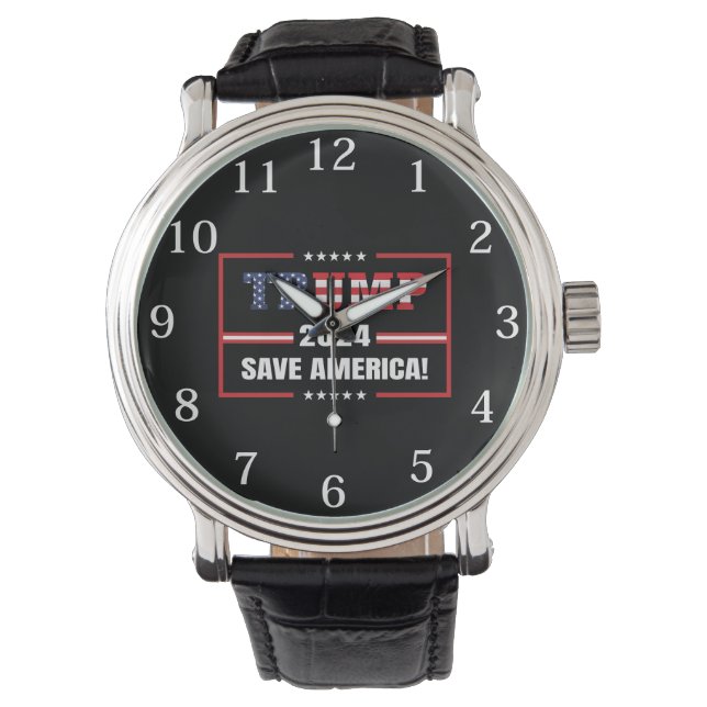 Donald Trump 2024 Save America Gift Watch (Front)