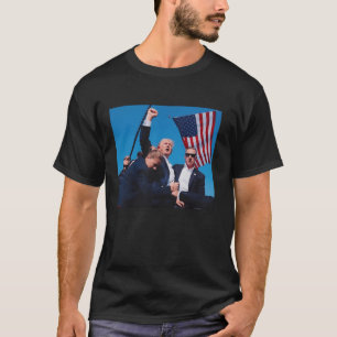 Donald Trump 2024 Survived Shot At Election Rally  T-Shirt