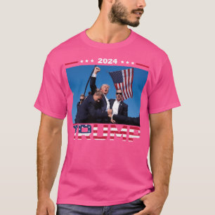 Donald Trump 2024 Survived Shot At Election Rally T-Shirt
