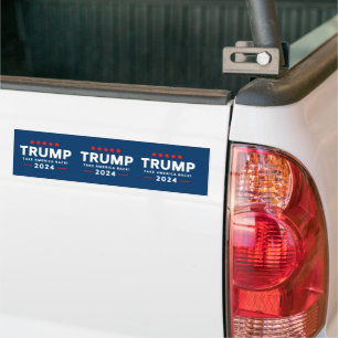 Donald Trump 2024 Take America Back  Bumper Sticker