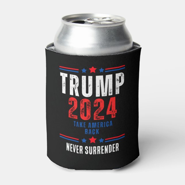 Donald Trump 2024 Take America Back Election  Can Cooler (Can Front)