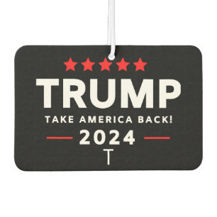 Donald Trump 2024 Take America Back Election  Car Air Freshener