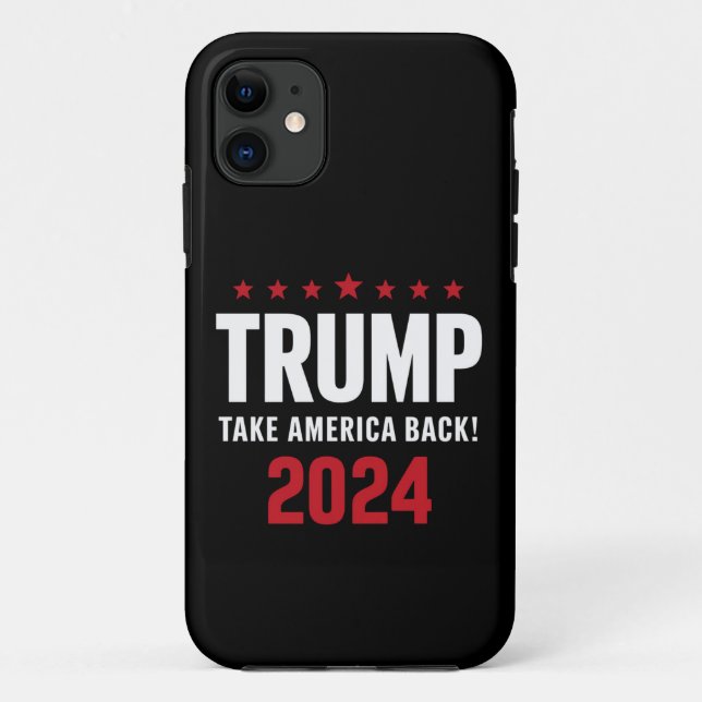 Donald Trump 2024 Take America Back Election Case-Mate iPhone Case (Back)