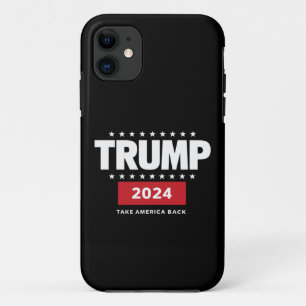 Donald Trump 2024 Take America Back Election iPhone 11 Case
