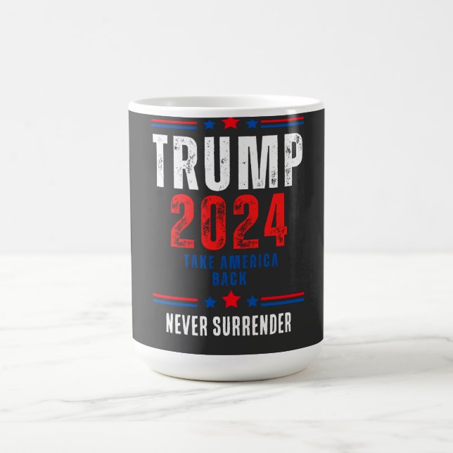 Donald Trump 2024 Take America Back Election  Coffee Mug (Center)