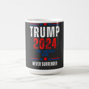 Donald Trump 2024 Take America Back Election  Coffee Mug