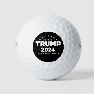 Donald Trump 2024 Take America Back Election Golf Balls