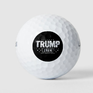 Donald Trump 2024 Take America Back Election  Golf Balls
