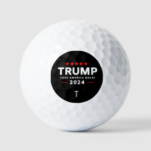 Donald Trump 2024 Take America Back Election Golf Balls