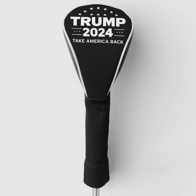 Donald Trump 2024 Take America Back Election Golf Head Cover (Front)