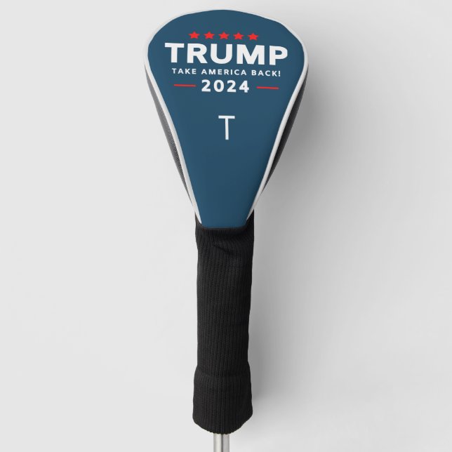 Donald Trump 2024 Take America Back Election  Golf Head Cover (Front)