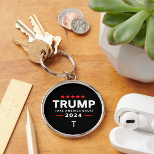 Donald Trump 2024 Take America Back Election  Key Ring