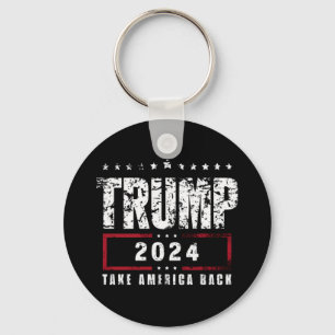 Donald Trump 2024 Take America Back Election Key Ring