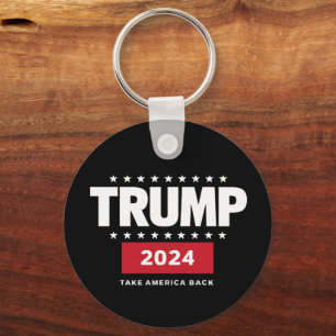 Donald Trump 2024 Take America Back Election Key Ring
