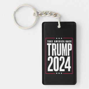 Donald Trump 2024 Take America Back Election Key Ring