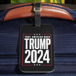 Donald Trump 2024 Take America Back Election Luggage Tag<br><div class="desc">Donald Trump 2024 Take America Back Election</div>