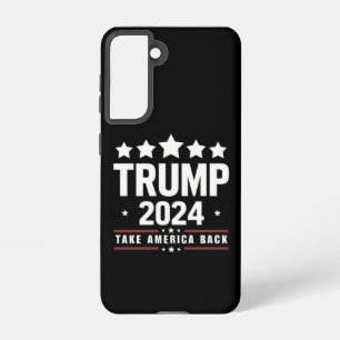 Donald Trump 2024 Take America Back Election  Samsung Galaxy Case