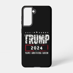Donald Trump 2024 Take America Back Election  Samsung Galaxy Case