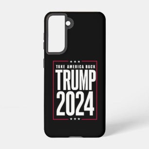 Donald Trump 2024 Take America Back Election Samsung Galaxy Case