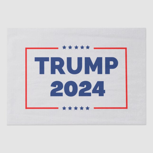 Donald Trump 2024 Take America Back Election Tissue Paper (Front)