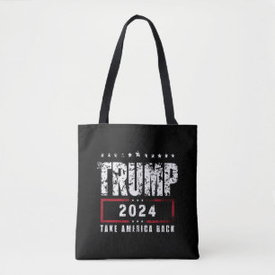 Donald Trump 2024 Take America Back Election  Tote Bag