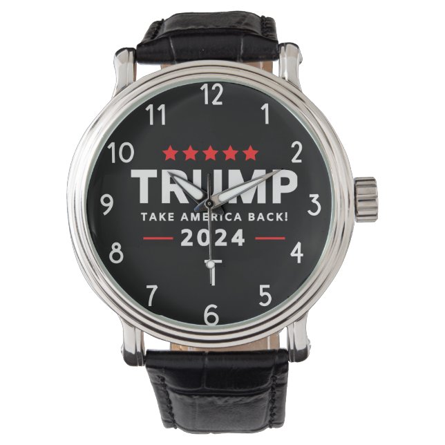 Donald Trump 2024 Take America Back Election  Watch (Front)