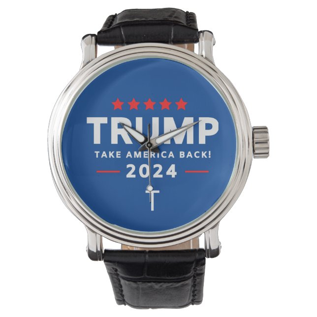 Donald Trump 2024 Take America Back Election  Watch (Front)