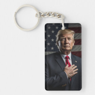 Donald Trump 2024 Take America Back  Key Ring