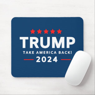 Donald Trump 2024 Take America Back  Mouse Mat