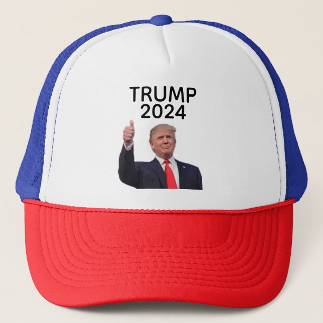 Donald Trump 2024  Trucker Hat (Front)