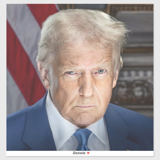 Donald Trump 2025 American President Portrait (Sheet)