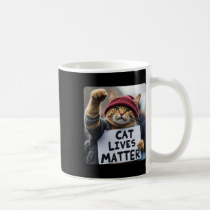 Donald Trump 2025 Cats Live Problem  Coffee Mug