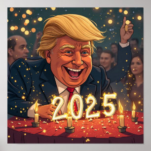 Donald Trump 2025 Poster
