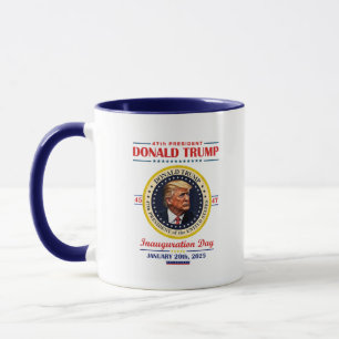 Donald Trump 2025 Presidential Inauguration Day Mug
