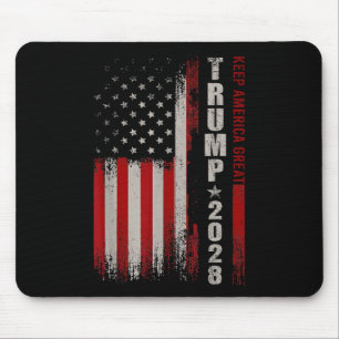 Donald Trump 2028 Keep America Great Election Usa  Mouse Mat