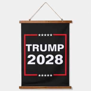 Donald Trump 2028 President Hanging Tapestry